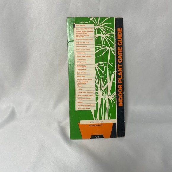 Vintage Indoor Plant Guide with Pull Diagnosis Feature-Hawaii Nursery - Picture 3 of 9